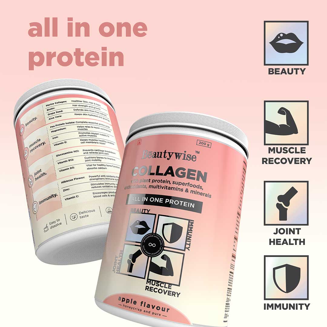 Apple & Banana All-in-one Collagen Proteins (Pack of 2)