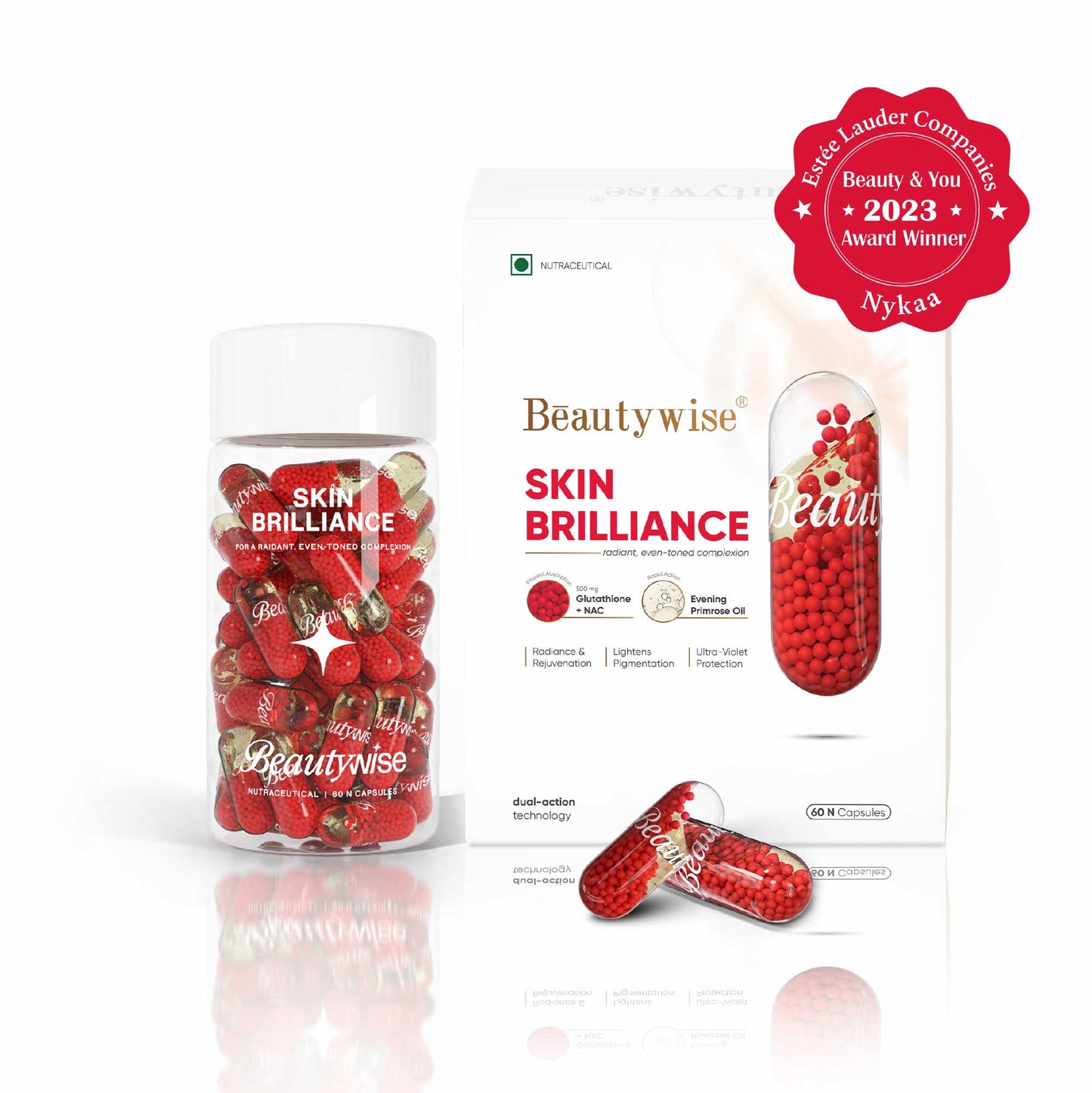 Skin Brilliance 500mg Glutathione in EPO