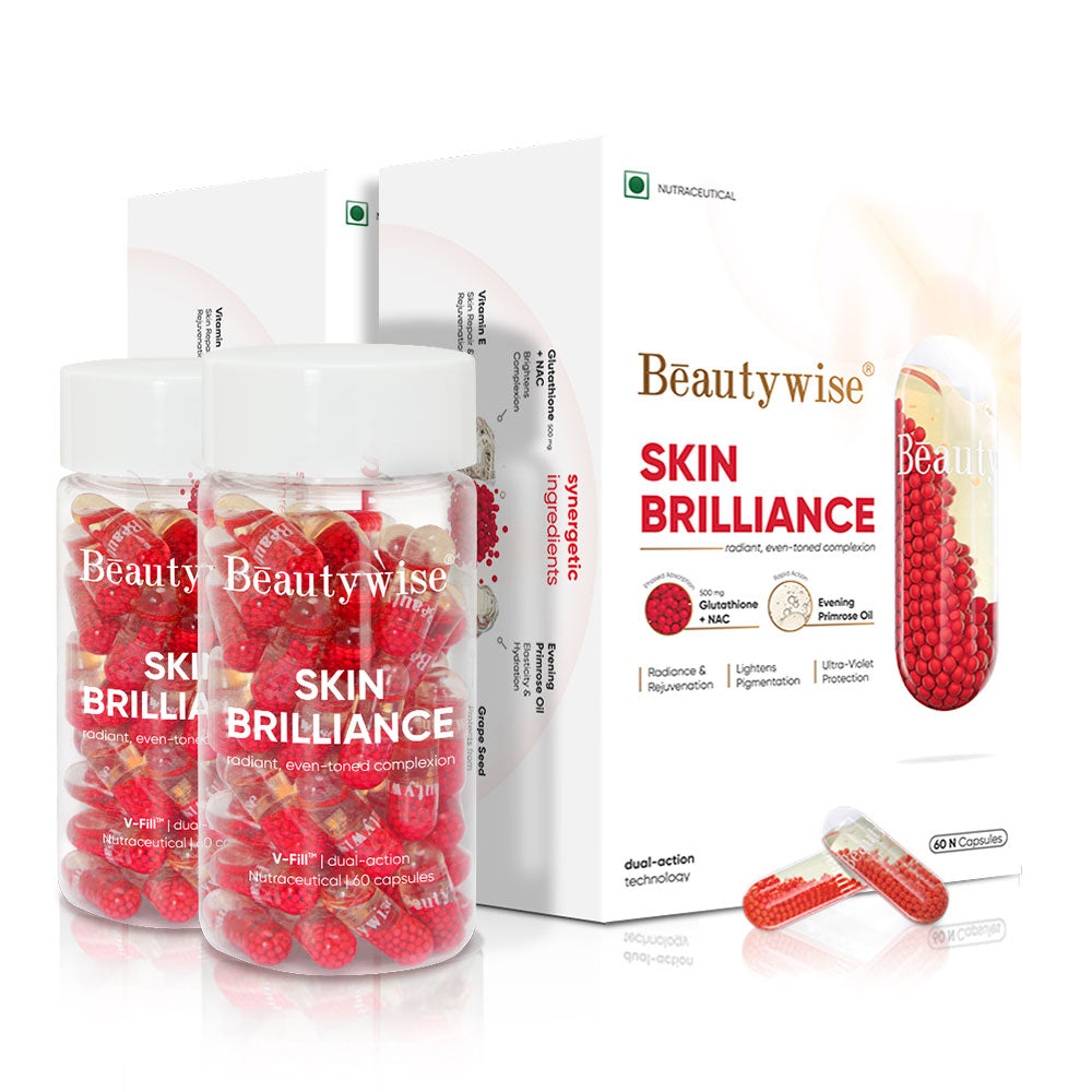 Skin Brilliance 500mg Glutathione in EPO (Pack of 2)