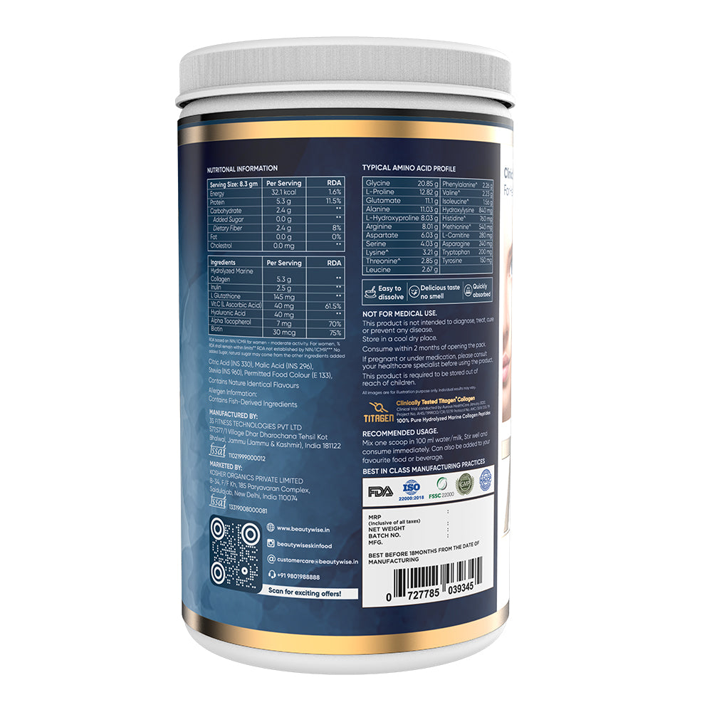 Blueberry Advanced Marine Collagen and Skin Resilience Ceramides & HA in Omega-3 Combo