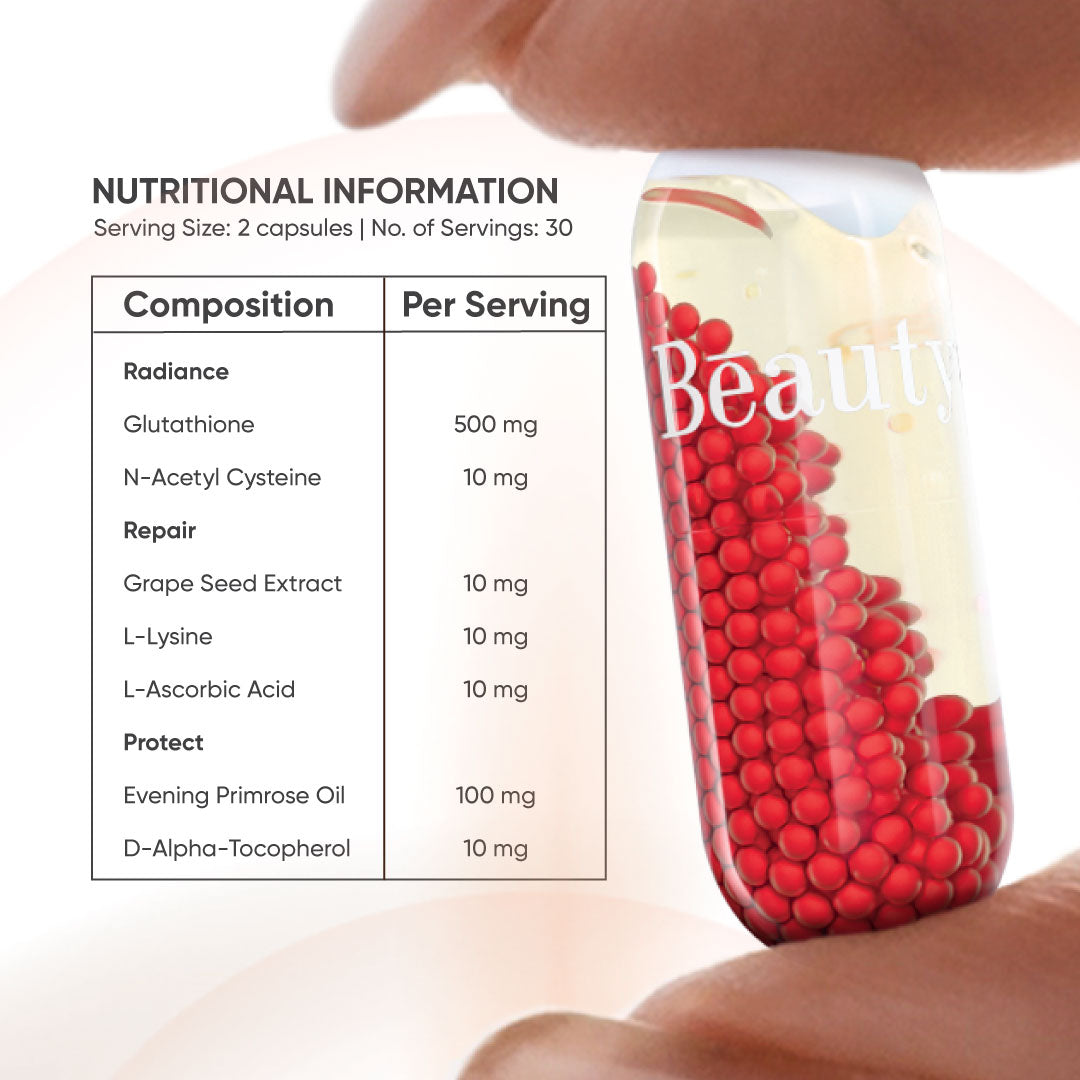 Skin Brilliance 500mg Glutathione in EPO (Pack of 2)