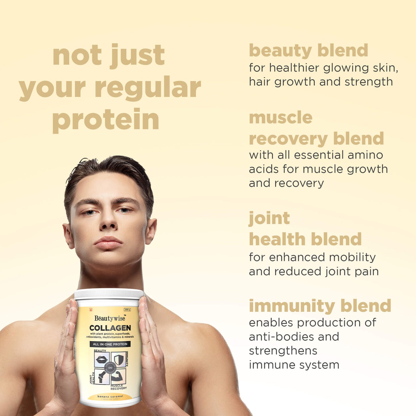 Banana All-in-one Collagen Proteins (Pack of 2)