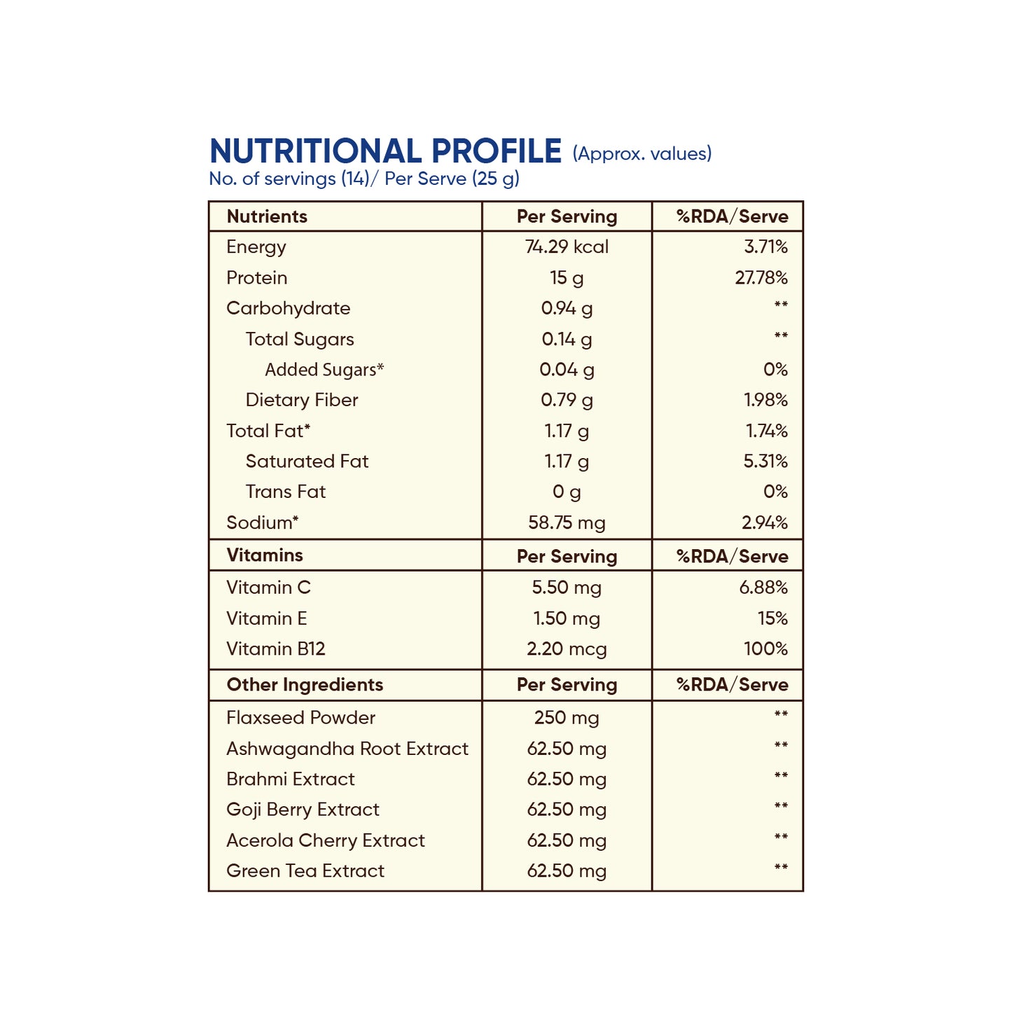 Beautwise Plant Protein Coconut Vanilla