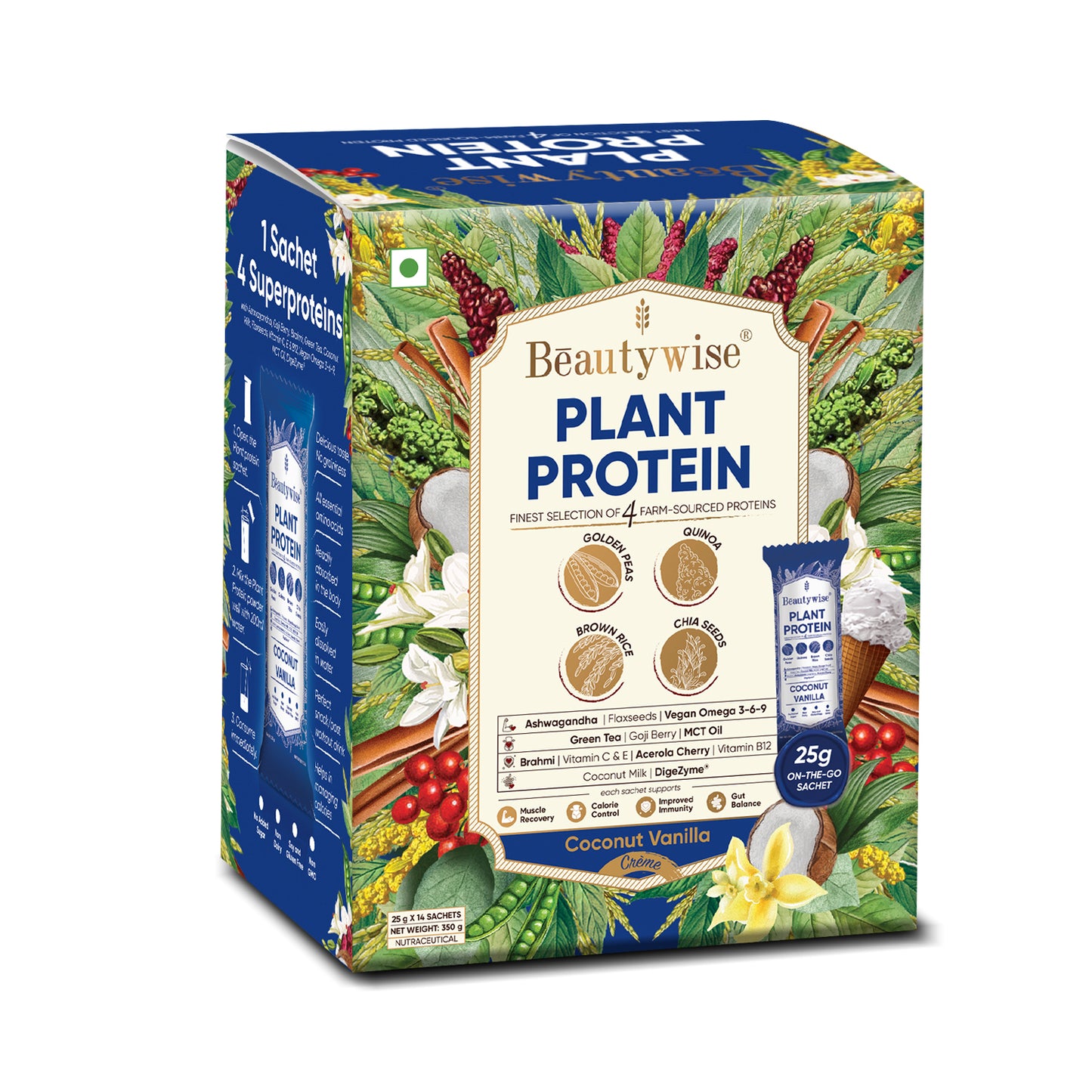Beautwise Plant Protein Coconut Vanilla