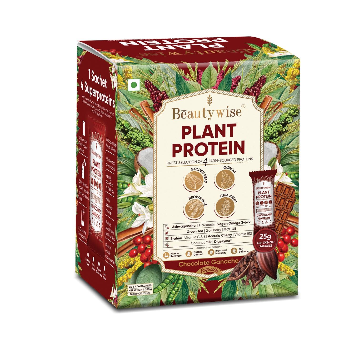 Beautwise Plant Protein Chocolate Ganache