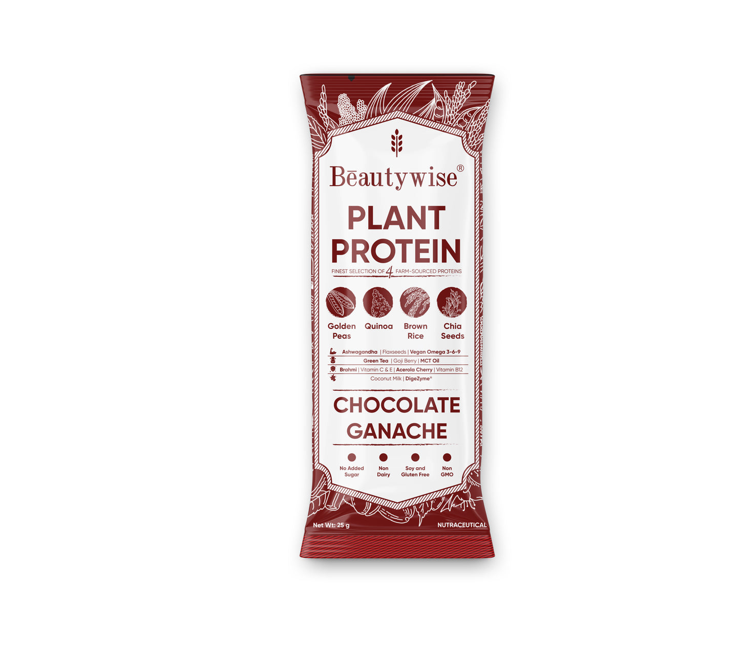 Beautywise Vegan Collagen Builder & Plant Protein Chocolate Ganache