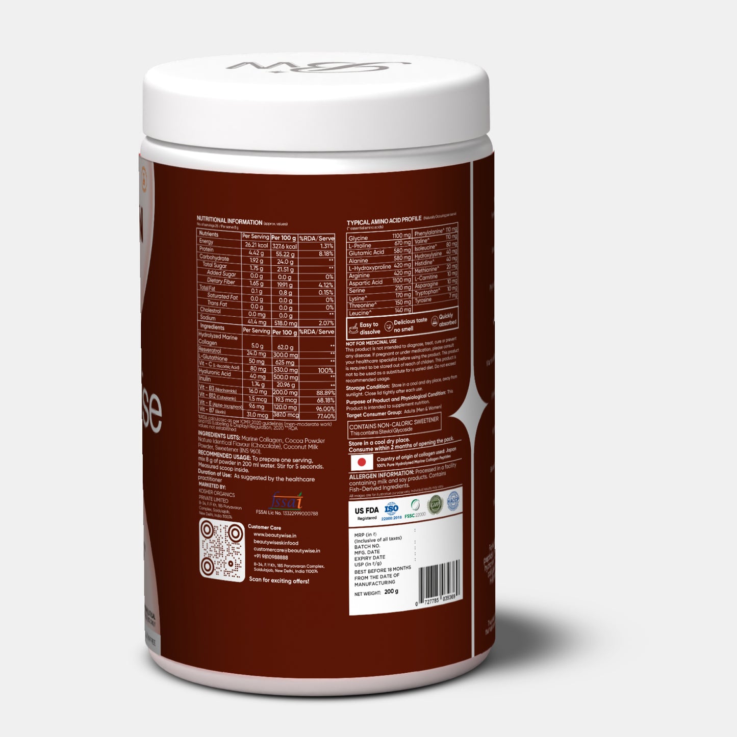 Cocoa Advanced Collagen Peptides