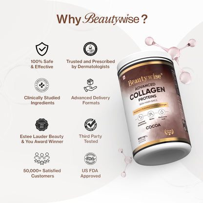 Cocoa Advanced Marine Collagen and Skin Resilience Ceramides & HA in Omega-3 Combo