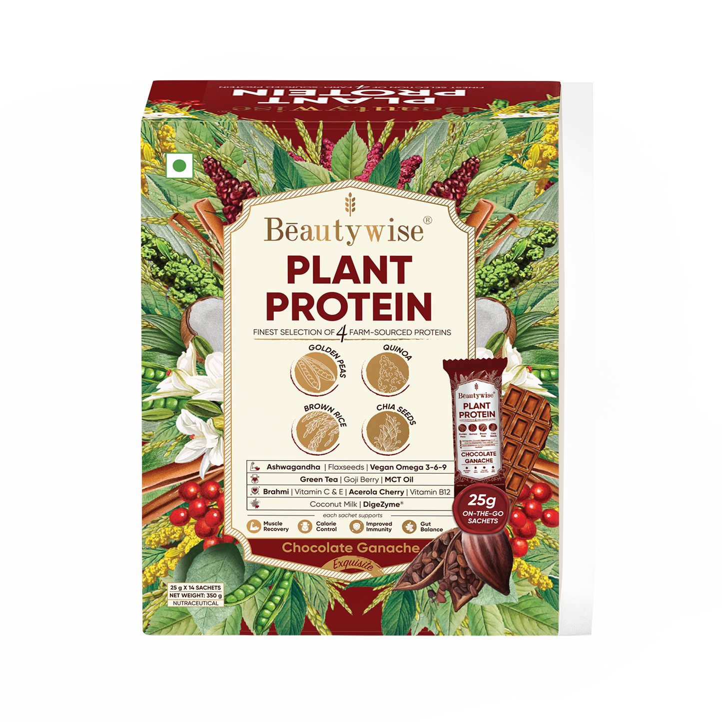 Beautywise Plant Protein Chocolate Ganache