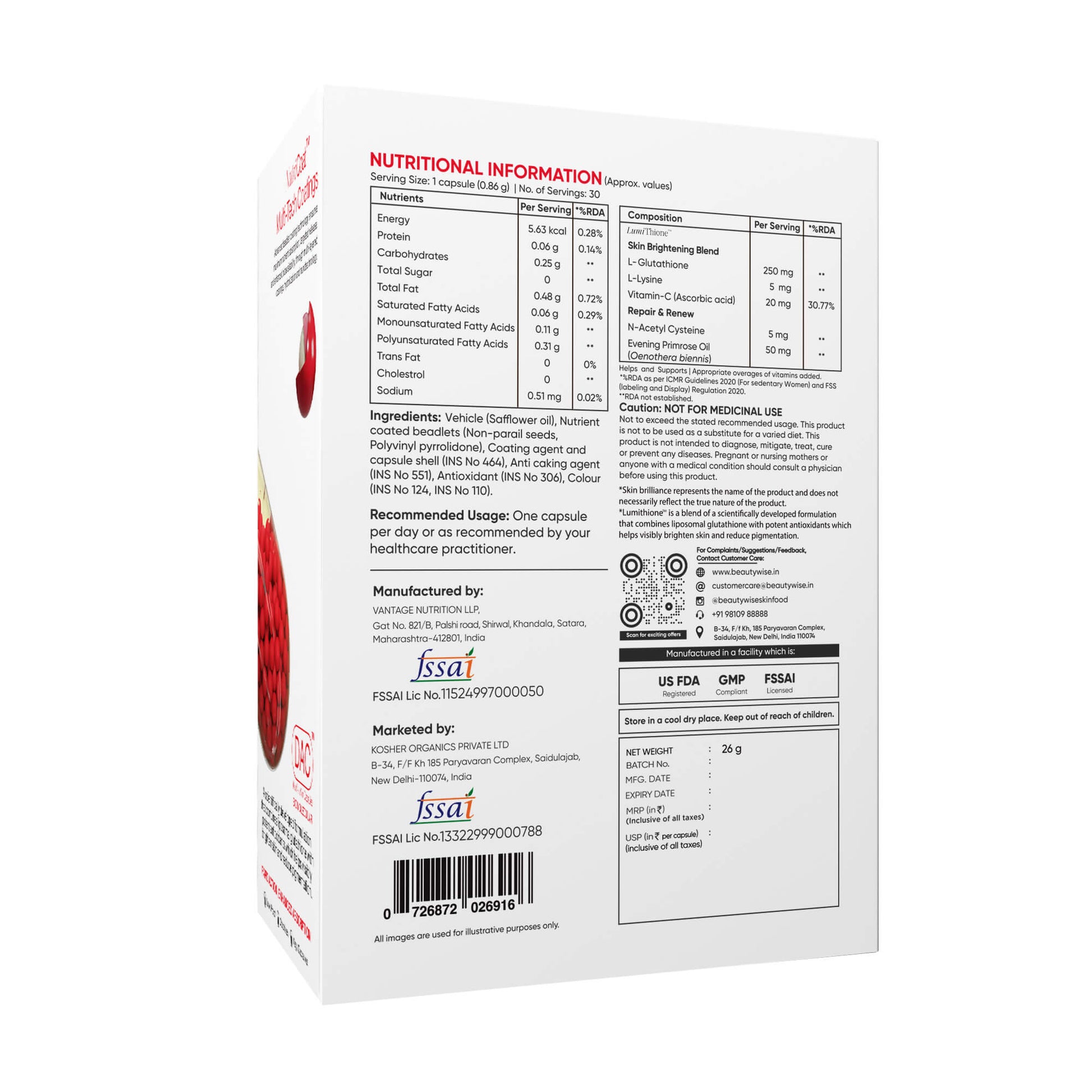 l carnitine nootropic MRM Acetyl L-Carnitine