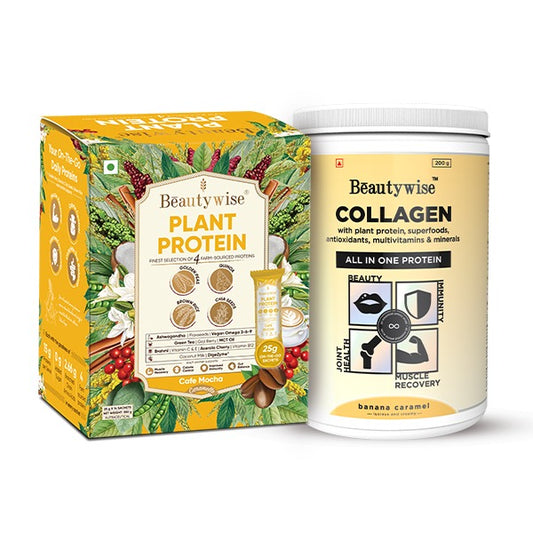 Cafe Mocha Plant Protein & Banana All-in-one Collagen Proteins