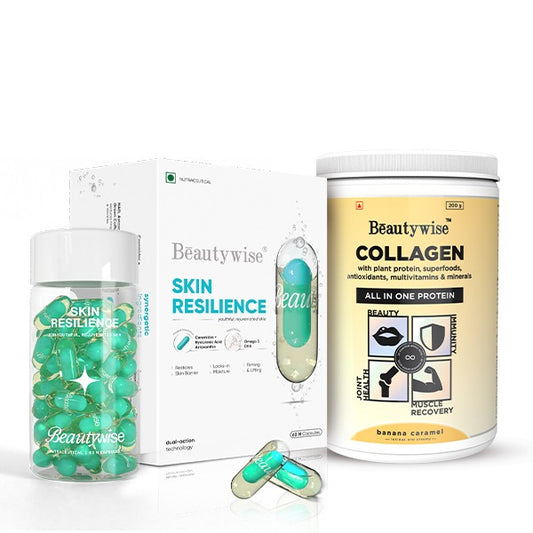 Skin Resilience Ceramides & HA in Omega-3 & Banana All-in-one Collagen Proteins